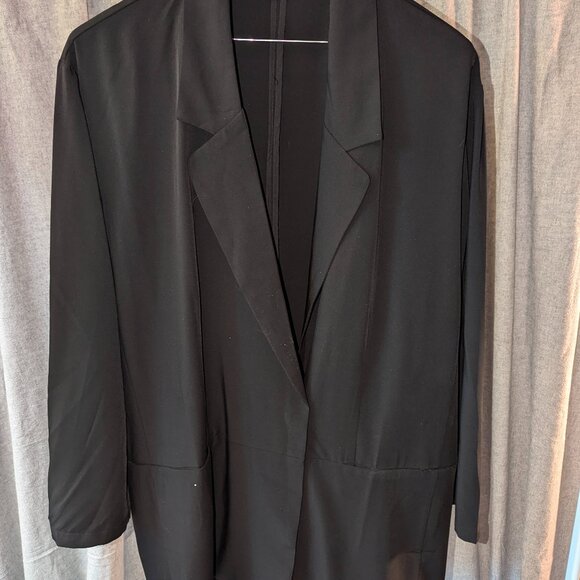 Davi & Dani Natalie Blazer - Black - Sz 3X - Picture 1 of 2